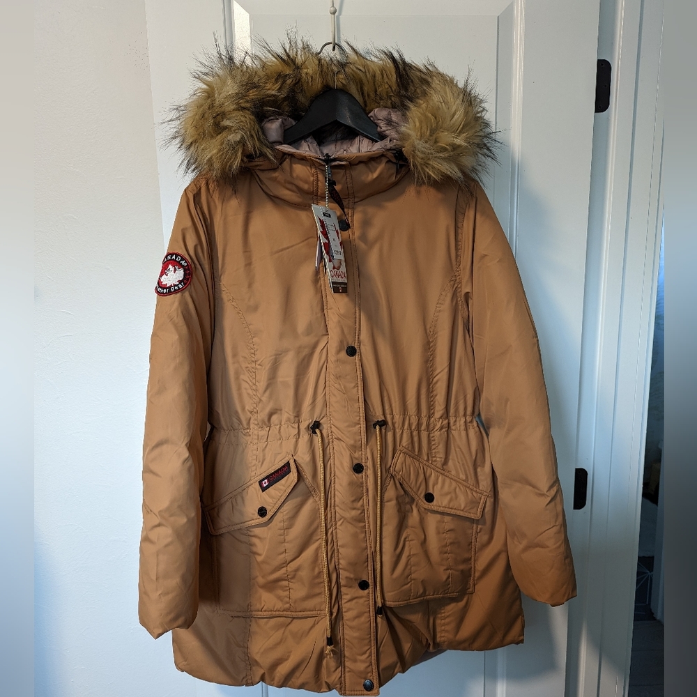 Canada Weather Gear reversible anorak coat